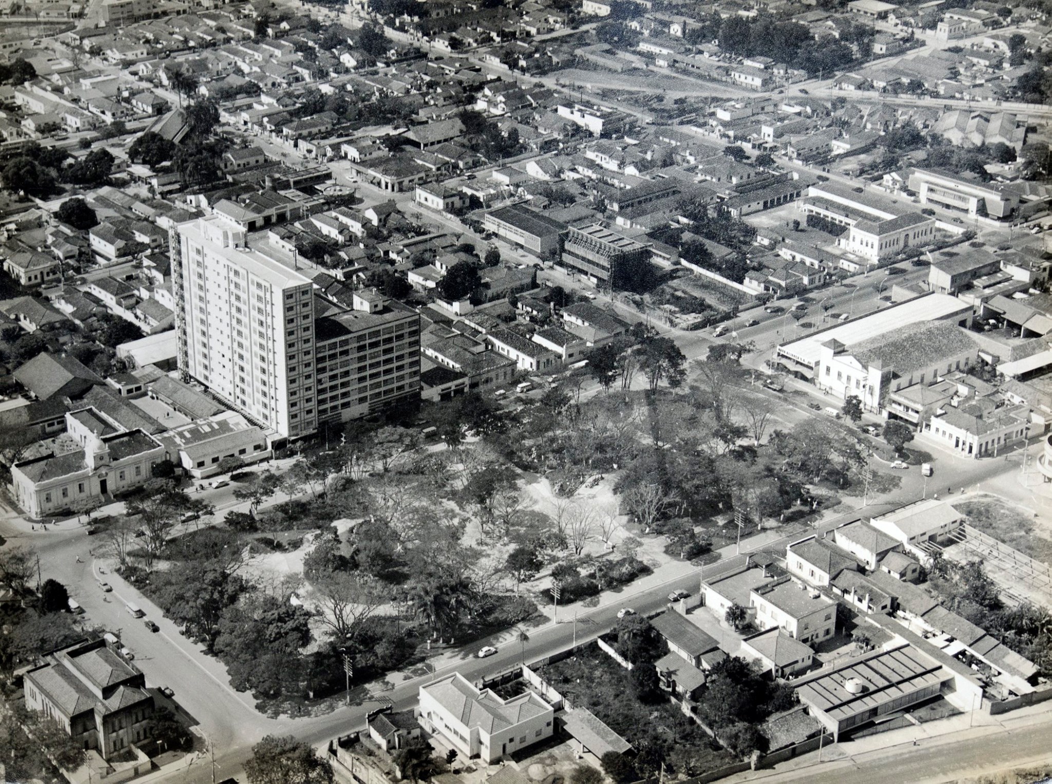 São José em fotos aéreas na década de 1960