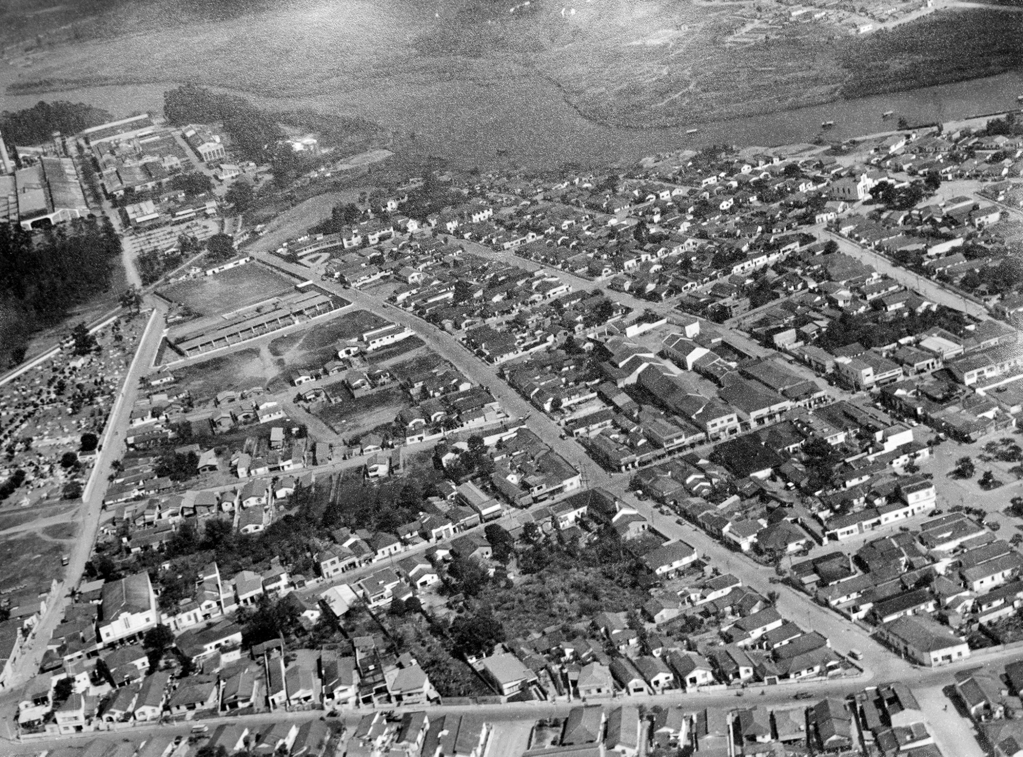 São José Em Fotos Aéreas Na Década De 1960 São José Dos Campos