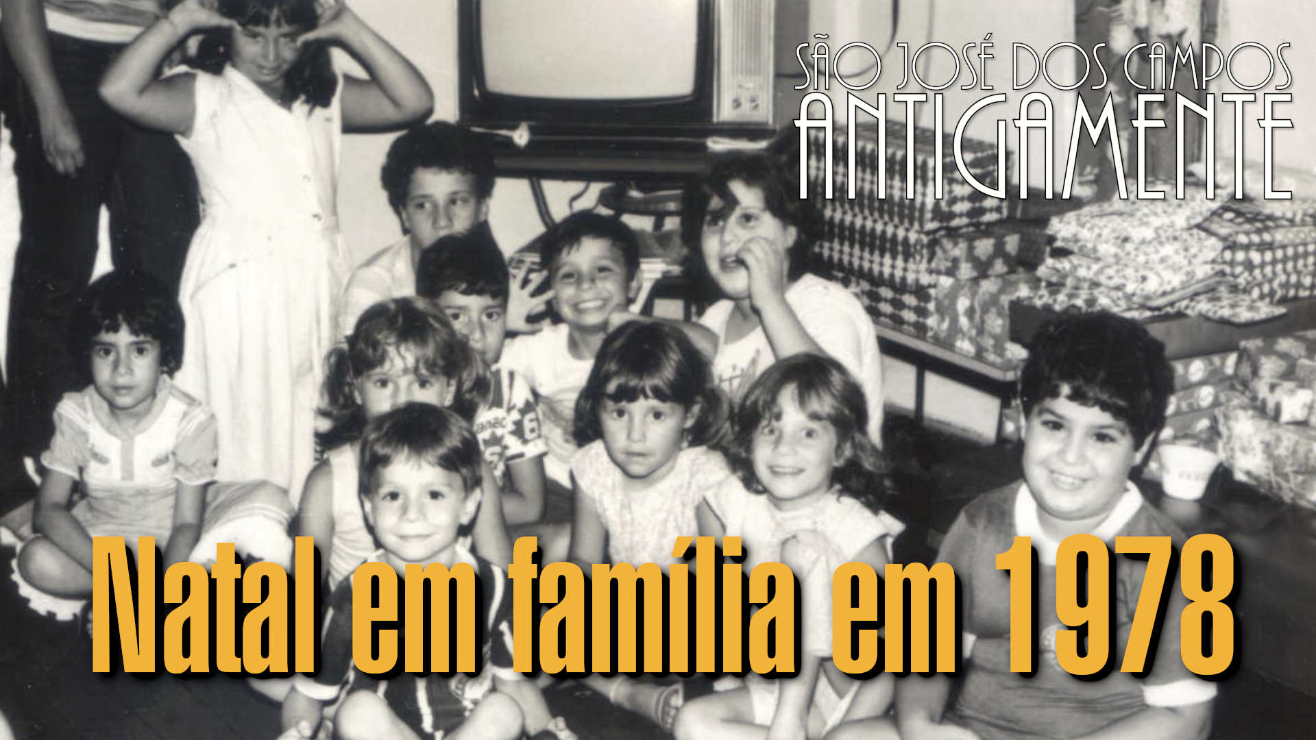 Natal em família em 1978