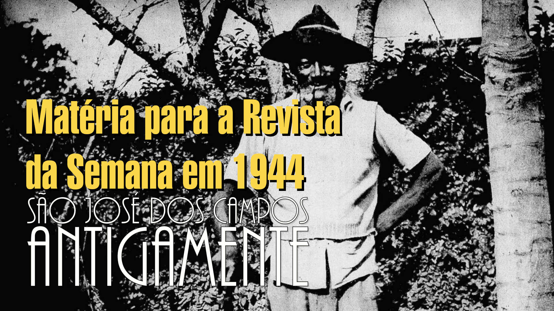 Um joseense na Revista da Semana, RJ, em 1944