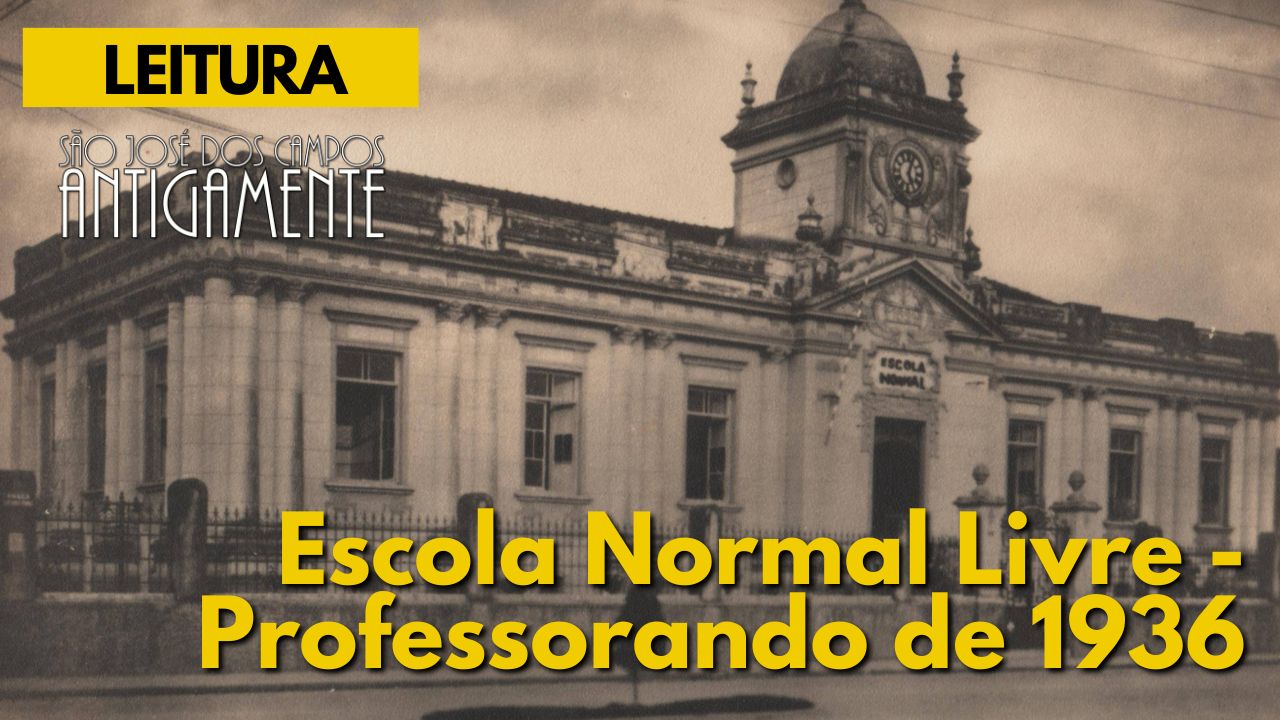 Escola Normal Livre – Professorando de 1936