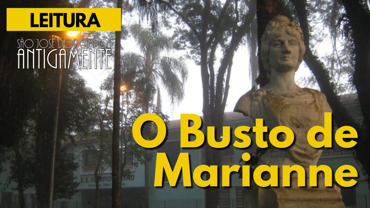 O Busto do jardim do Olímpio Catão