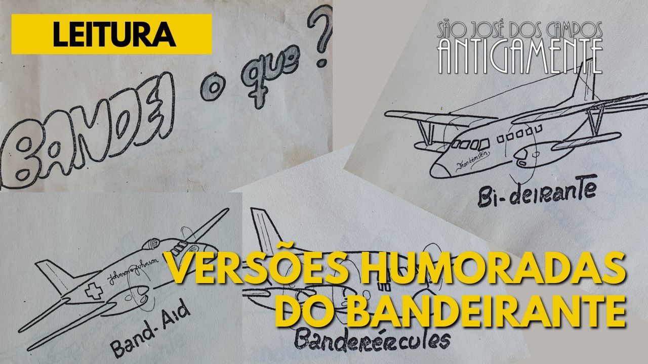 Desenhos do avião Bandeirante