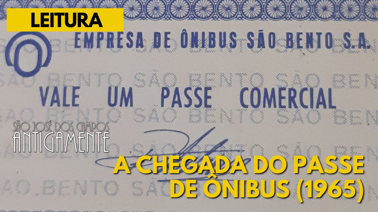 A chegada do passe de ônibus (1965)