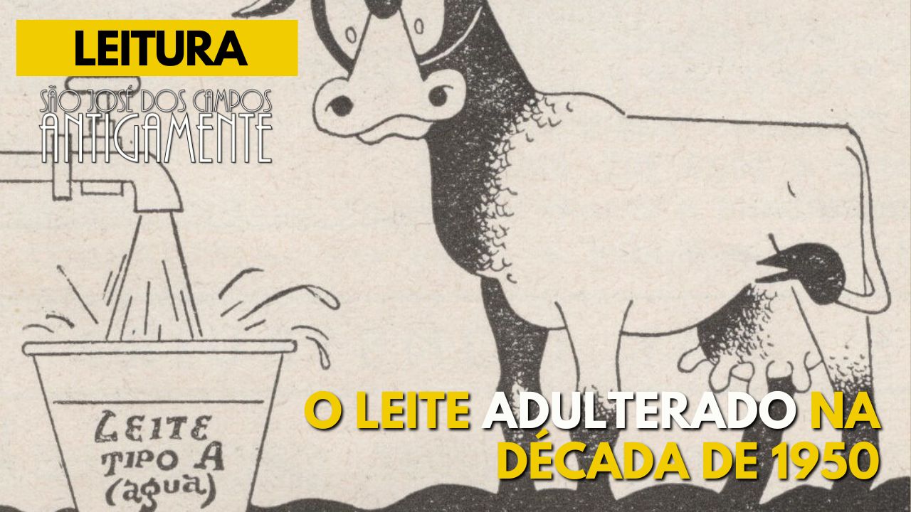 O leite adulterado