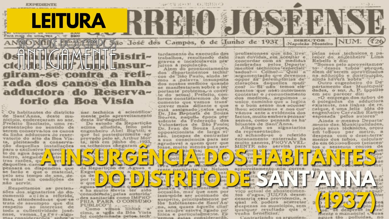 A insurgência dos habitantes do Distrito de Sant’Anna (1937)